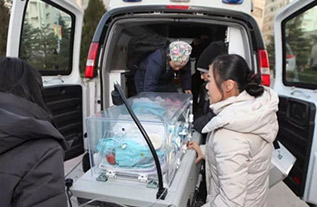 公主岭市妇婴监护型护送